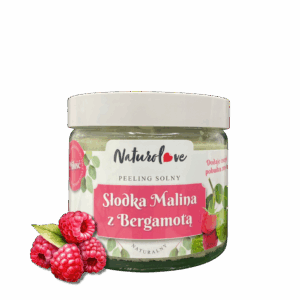 Solny Peeling Słodka Malina z Bergamotą