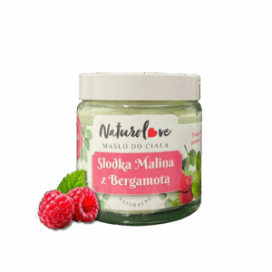 Masło słodka malina z bergamotą