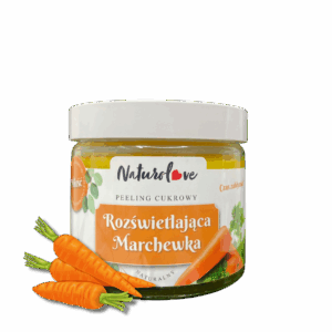 Cukrowy Peeling Rozświetlająca Marchewka